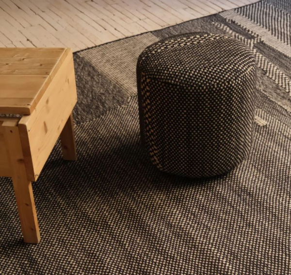 nanimarquina Wabisabi Pouf S anthracite